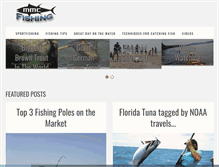 Tablet Screenshot of mmcfishing.com